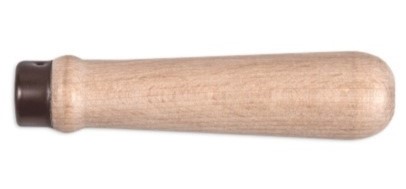 Rukoväť Rukoväť na PLOCHÝ okrúhly drevený pilník 9,5 cm