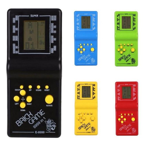 ELEKTRONICKÁ HERNÁ VRECKOVÁ KONZOLE TETRIS C5815
