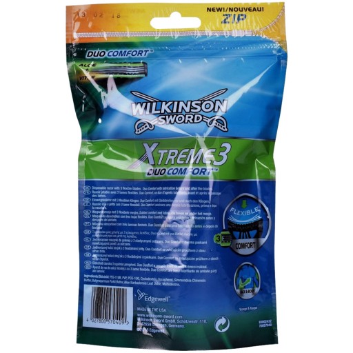 6x stroj WILKINSON Xtreme 3 Comfort On The Go