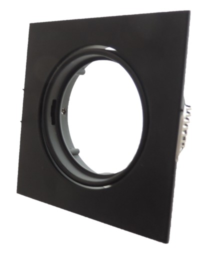 Držiak halogénovej žiarovky Pohyblivý MATTE BLACK GU10 ALUM