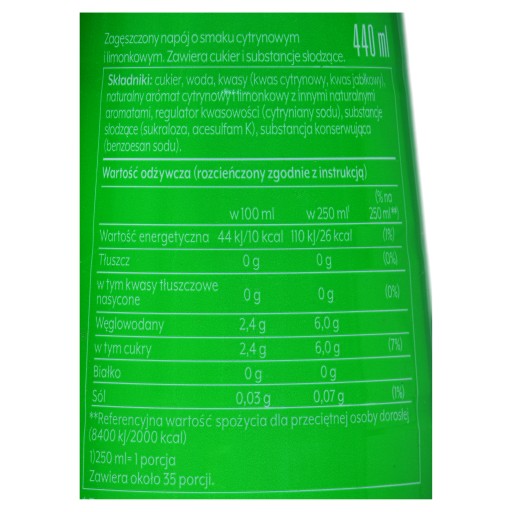 Soda Stream 7up sirupový koncentrát do vody 440 ml