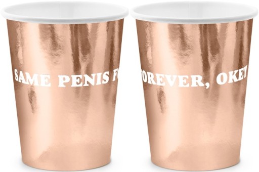 PENIS poháre BACHELOR PARTY PARTY 220 ml 6 ks HIT