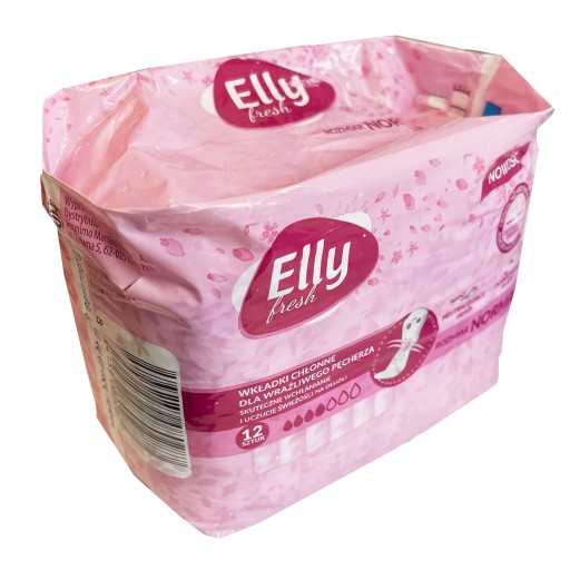 ABSORPČNÉ VLOŽKY NORMAL ELLY FRESH 12 KS