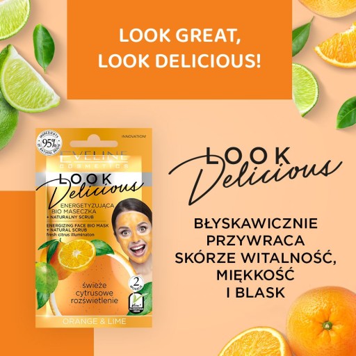 Eveline Energizujúca maska s bio peelingom