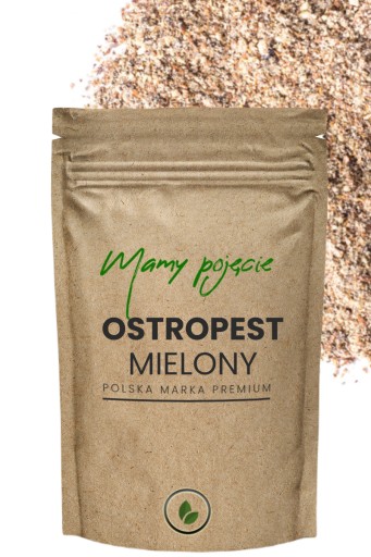 Ostropestrecový mletý čaj na pečeň na TRÁVENIE 1 kg + zdarma
