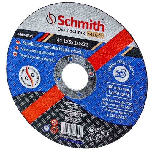 Schmith rezací kotúč na kov 125x1 SUPER KVALITA