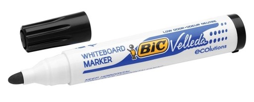 Popisovač na tabuľu Bic, ČIERNA