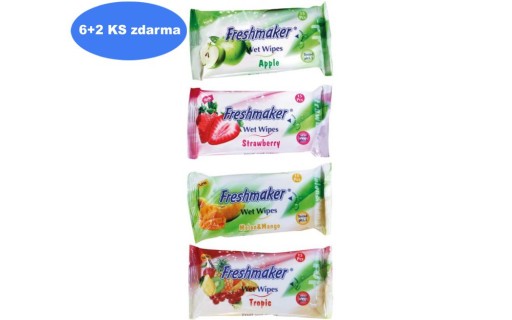 Osviežujúce obrúsky Freshmaker Scented 15 ks