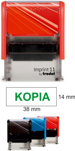 Automatická samofarbiaca pečiatka s nápisom Copy