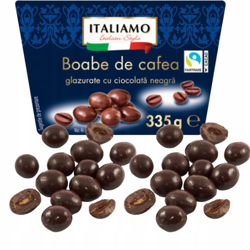 Boabe De Dafea ITALIAMO cukríky z pražených kávových zŕn 335 g