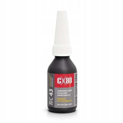 CX80 43 10ml lepidlo na anaeróbne skrutky - Zaisťovanie závitov