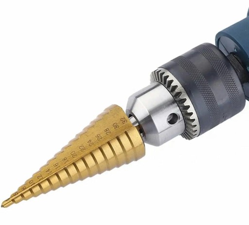 HSS STEP KUŽELOVÉ VRTÁKY 4-32mm SÚPRAVA HEX
