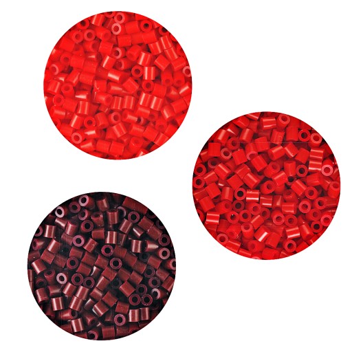 HAMA 20705 MIDI RED BEADS 1000 KS