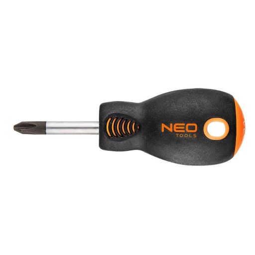 NEO KRÍŽOVÝ SKRUTKOVAČ PH2 38MM S2 MAGNET KRÍŽOVÝ SKRUTKOVAČ 04-023
