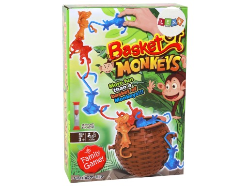 Basket of Monkeys Arkádová hra Falling Monkeys