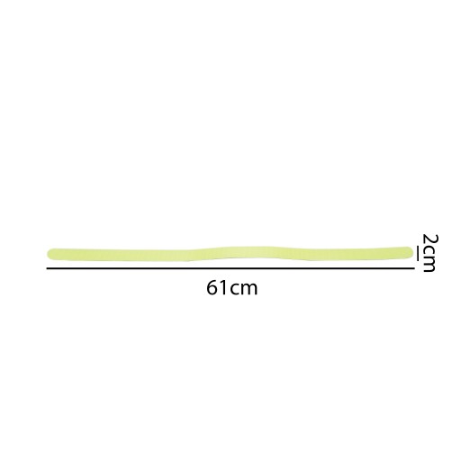 Protišmyková nálepka na schody vaňa 61cm x 2 cm