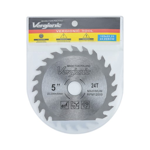 ŠIROKÝ DREVENÝ ŠTÍT 125 x 22,2 mm 24T