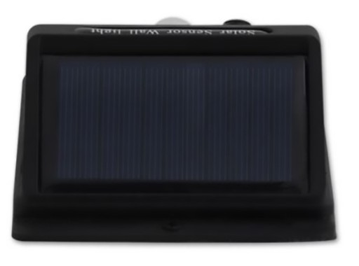 LED SOLÁRNE záhradné LAMPA SO SNÍMAČOM, vonkajšie