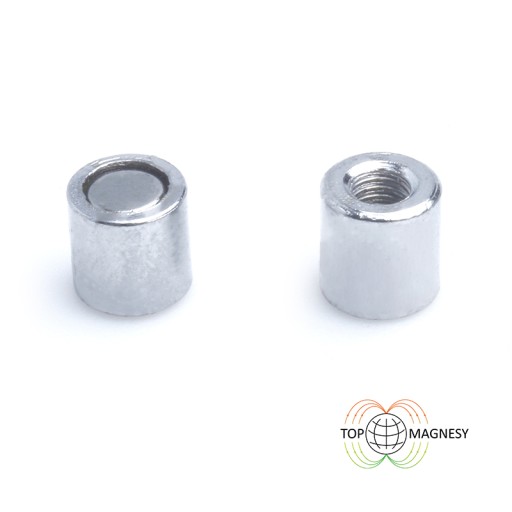 Magnetický držiak 6x6 vnútorný závit M3 1 ks