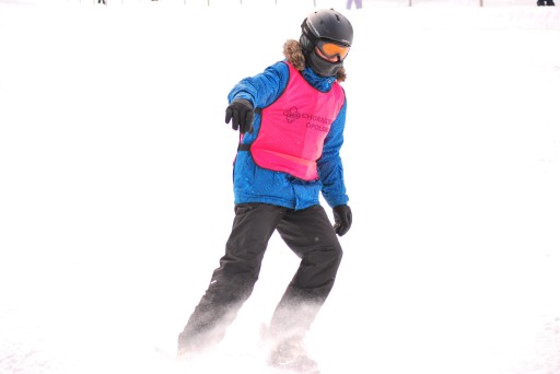 Bezpečnosť na horách Ski Plastron M Orange