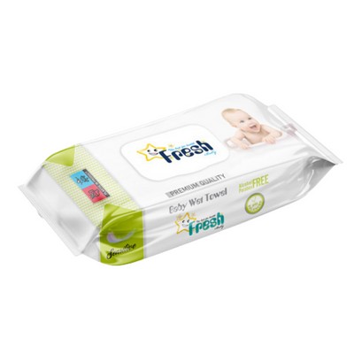 Fresh Baby vlhčené obrúsky 72 ks.