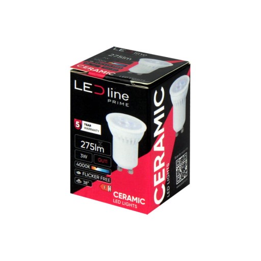 GU11 LED žiarovka 3W 38° Reflektor Neutrál 4000K 330lm