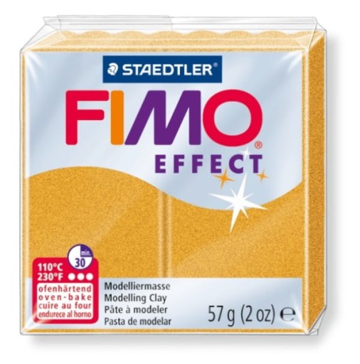 FIMO EFEKT METALICKÁ MODELÁCIA, farba -11 zlatá