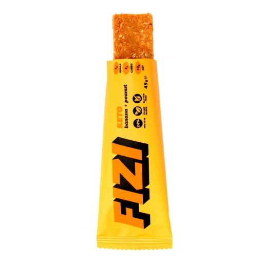 FIZI Keto Protein Banana+Arašidová tyčinka 45g