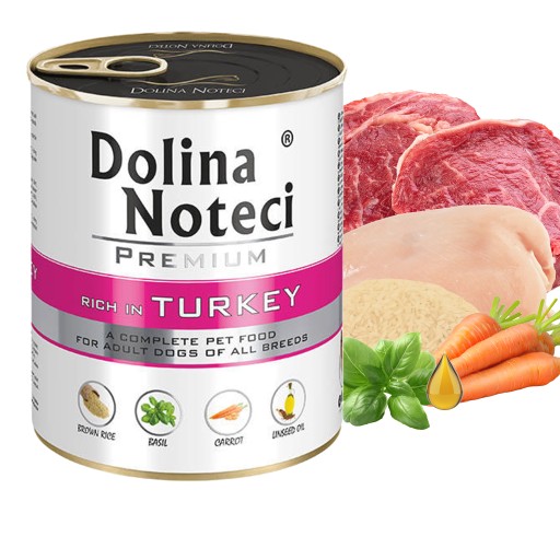 DOLINA NOTECI Prémiové krmivo pre psov Morka 800g