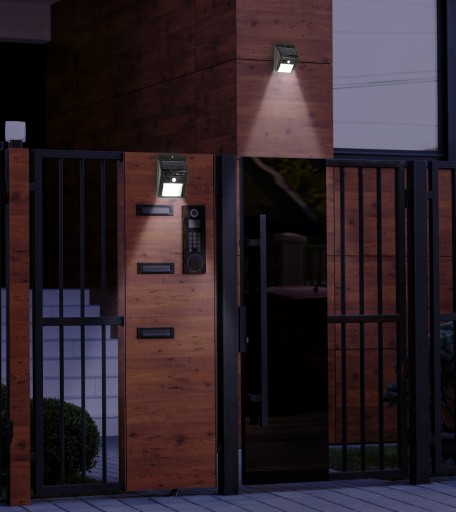 SOLÁRNE LAMPA S POHYBOVÝM A SÚMRAKOVÝM SNÍMAČOM 20 LED