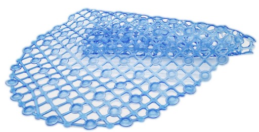 Protišmyková kúpeľňová predložka, do vane, sprchovej vaničky - 65 x 35 cm