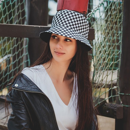 BUCKET HAT obojstranná čiapka RYBÁRSKY HAT