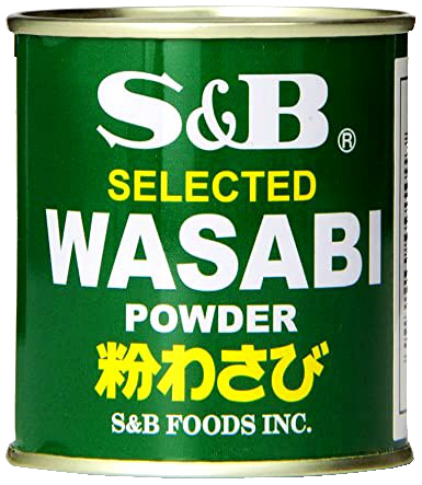 Wasabi Powder 30g S&B Can SUSHI Japonsko