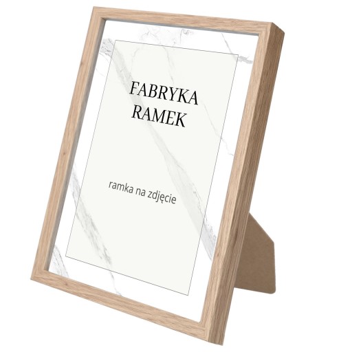 Rámček na fotky 15x21 A5, stojaci, hnedý