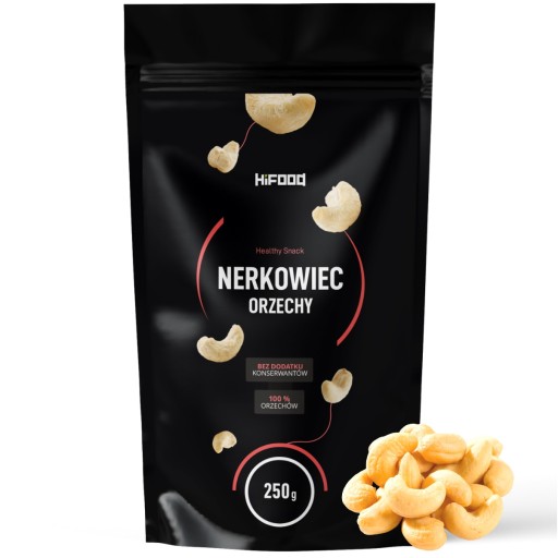 HiFOOD KEŠU NAJLEPŠIE celé orechy 250 g