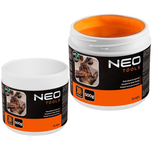 NEO PASTE OHS GÉL NA UMÝVANIE RÚK ODSTRAŇOVANIE NEČISTOTY 0,5KG ORANŽOVÁ 10-401