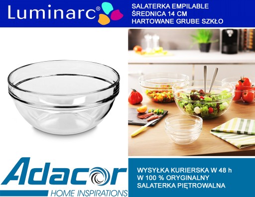 Miska šalátová 14 cm EMPILABLE LUMINARC