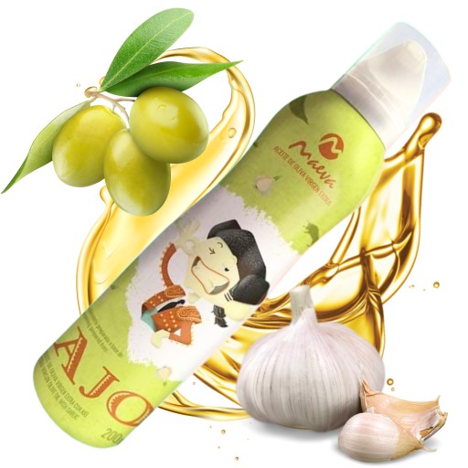 Olivový olej sprej GARLIC AJO (cesnak) 200 ml