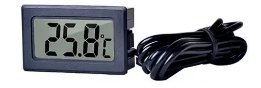 PRESNÝ ELEKTRONICKÝ TEPLOMER S AKVÁRIOVÝM SONDA DIGITÁLNYM LCD DISPLEJOM