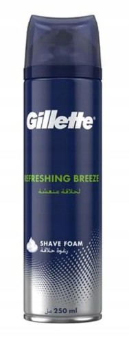 Pena na holenie Gillette Refreshing Breeze 250 ml