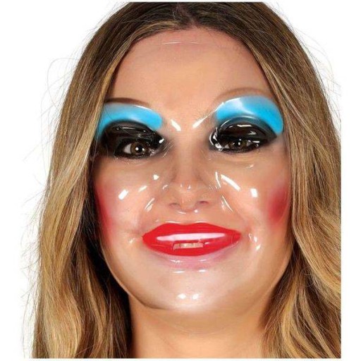 DÁMSKE TRANSPARENTNÉ MASKY HALLOWEEN MAKEUP
