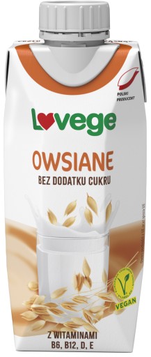 Sante Ovsený nápoj bez cukru Lovege 330 ml