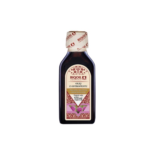Ostropestrecový olej lisovaný za studena 100ml - BIOOIL