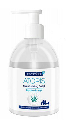 ATOPIS NOVACLEAR MYDLO NA RUKY S KONOPNÝM OLEJOM 300ml