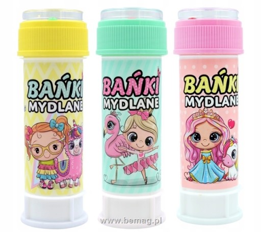 Mydlové bubliny 60ml 8922 pastelová malá fľaštička s mydlovými bublinami