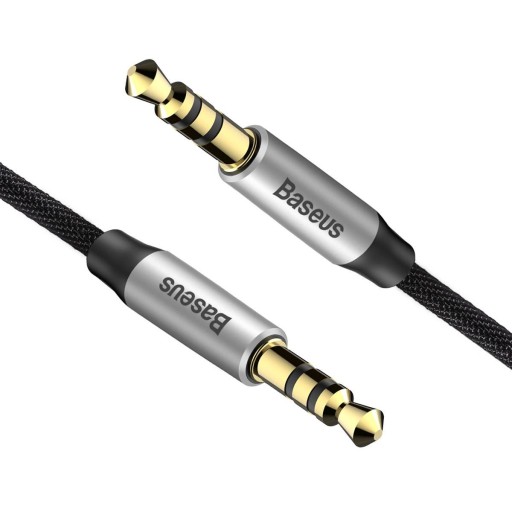 BASEUS AUDIO STEREO AUX KÁBEL MINI JACK / MINI JACK 3,5 mm 3 KOLÍKOVÝ KÁBEL 1m