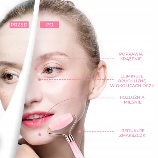 FACE MASSAGER valčeková masáž valčekom s jadeitom
