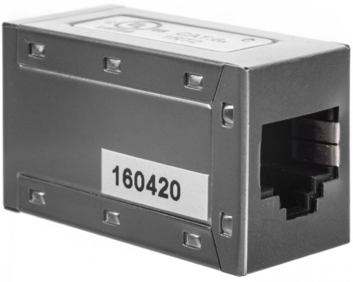 ADAPTÉR (GROOM) RJ45/RJ45 CAT.6A DN-93905