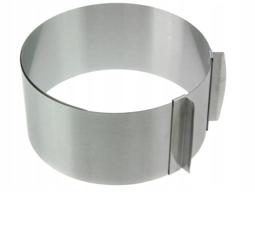 RING BAND TORTA RÁM TORTA DAŽĎ NASTAVITEĽNÁ FORMA SCHÉMA 16-30 V8cm