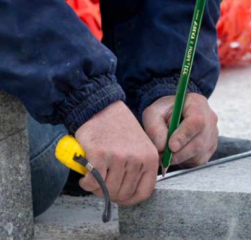 LYRA STAVEBNÁ ceruzka 240mm KAMENNÍK HARD 10